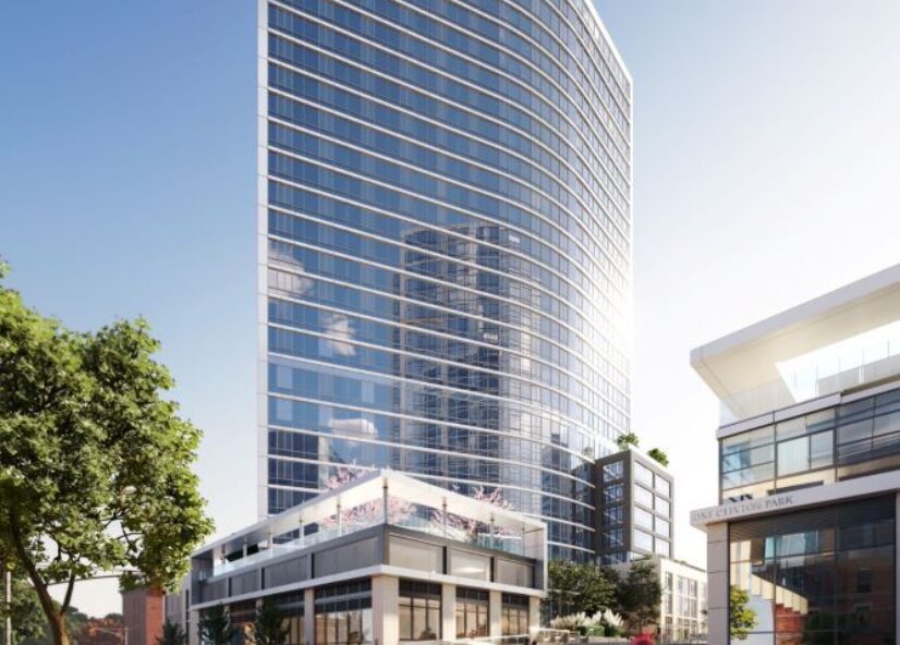 Exterior Rendeirng of Two Clinton Park-Courtesy of RXR